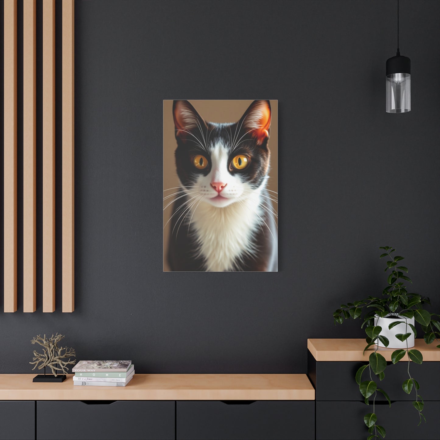 Tuxedo Cat Art Supreme Gallery Wall Art & Canvas Print