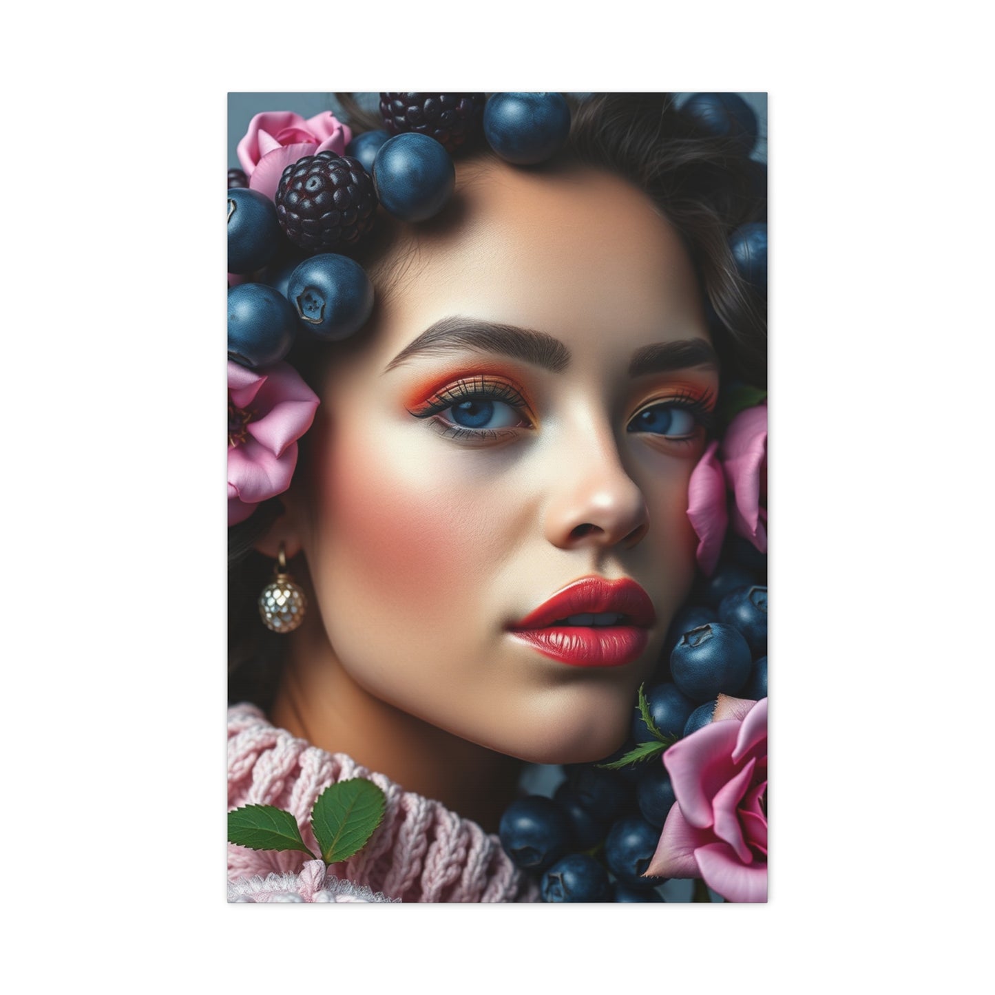 Serenade in Blush & Indigo