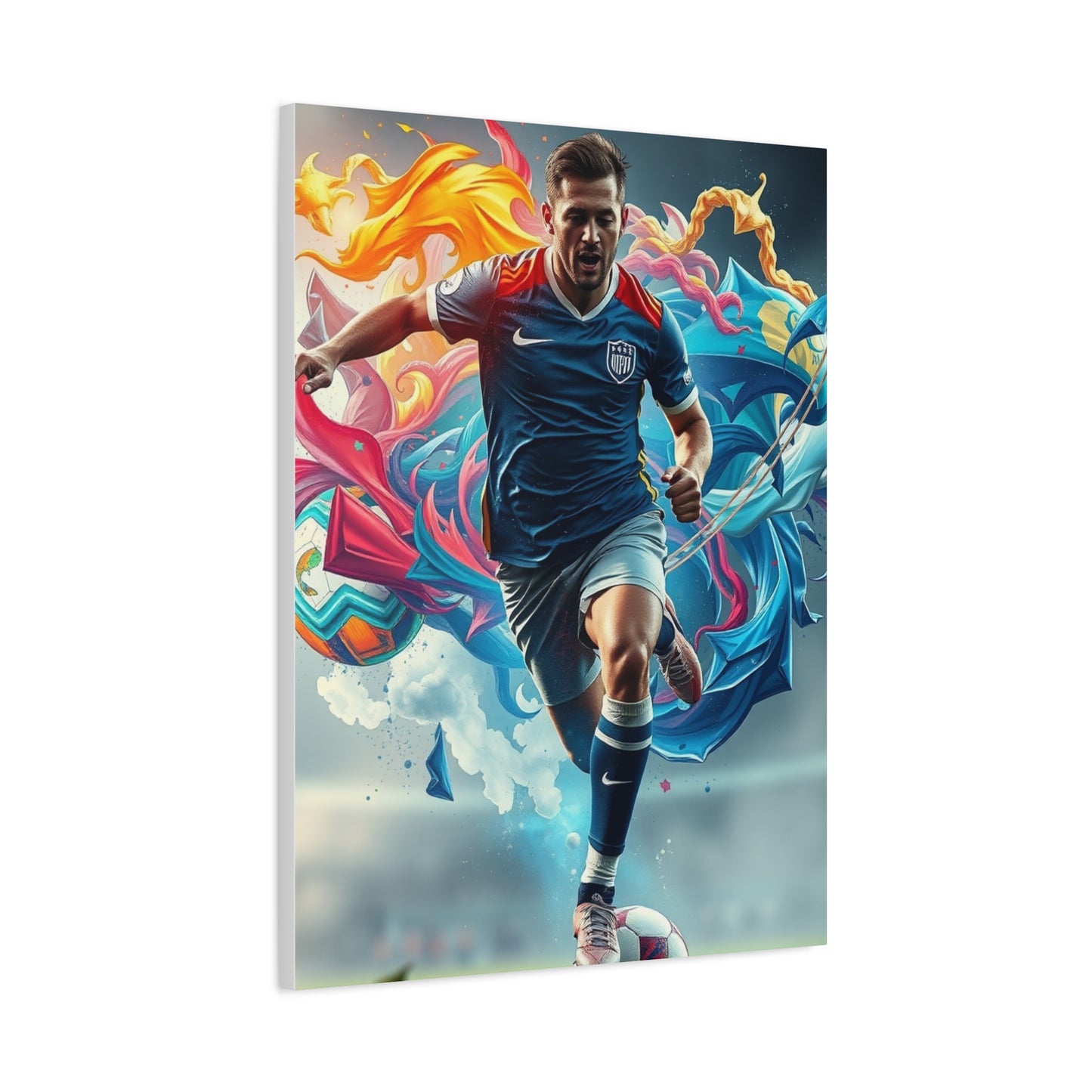 Soccer Art Refined Canvas Wall Art & Canvas Print