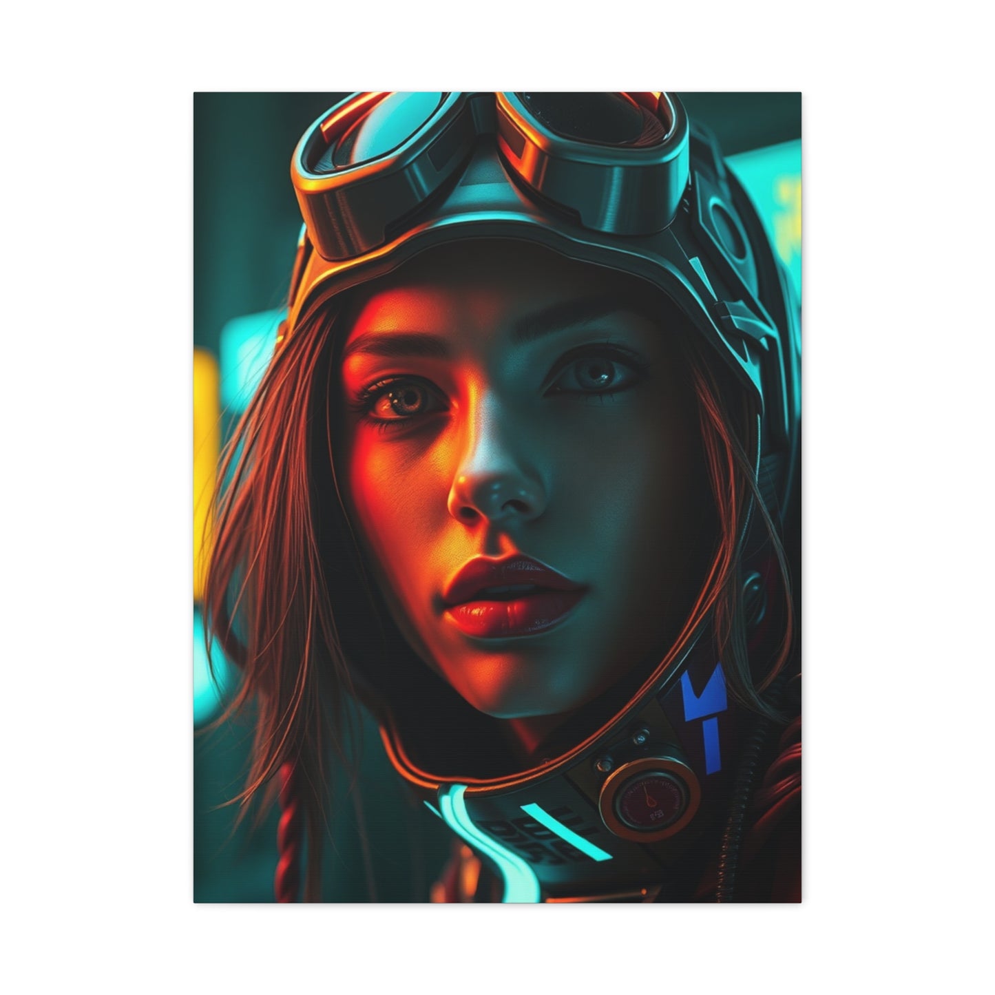 Masterpiece Cyberpunk Art Vision Wall Art & Canvas Print