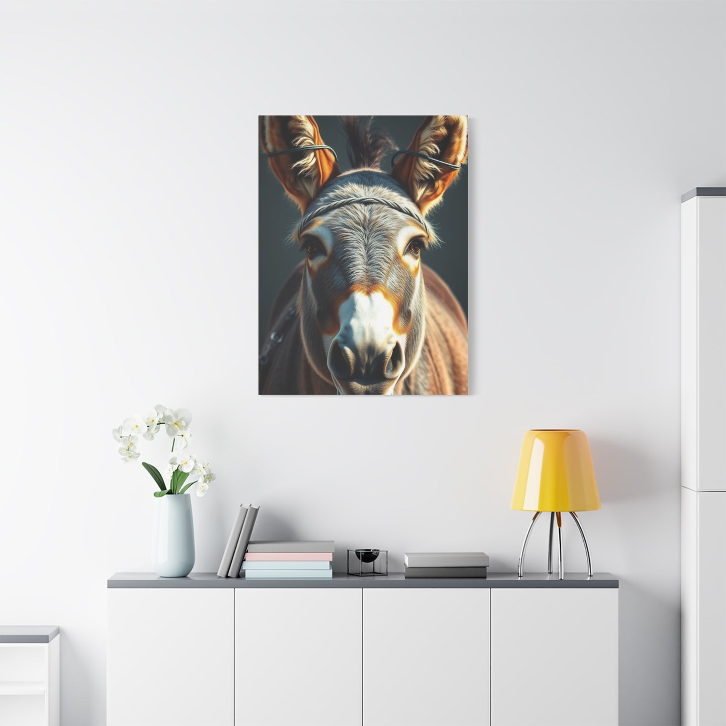 Masterpiece Donkey Art Vision Wall Art & Canvas Print