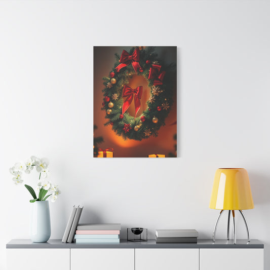 Masterpiece Christmas Trees & Wreath Art Vision Wall Art & Canvas Print