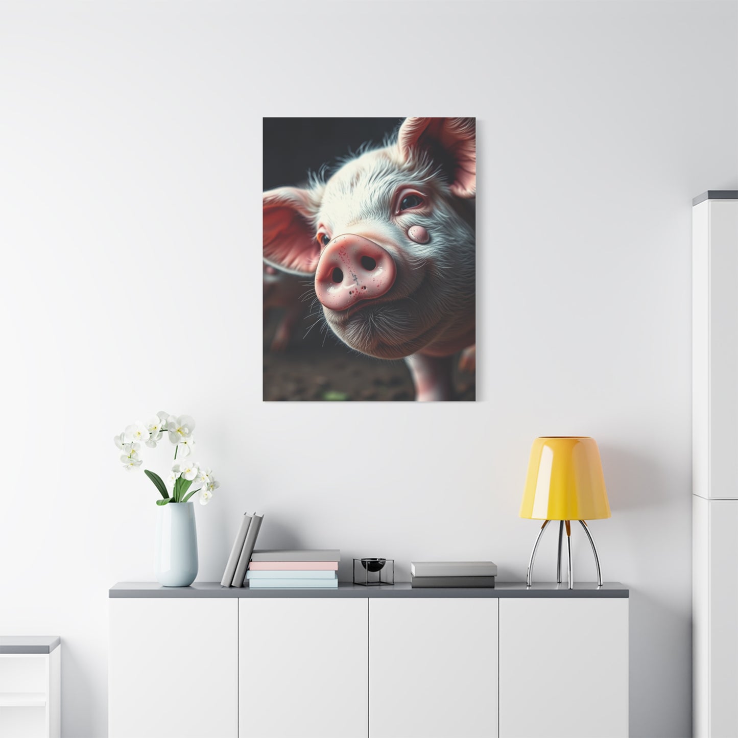 Pig Art Supreme Gallery Wall Art & Canvas Print