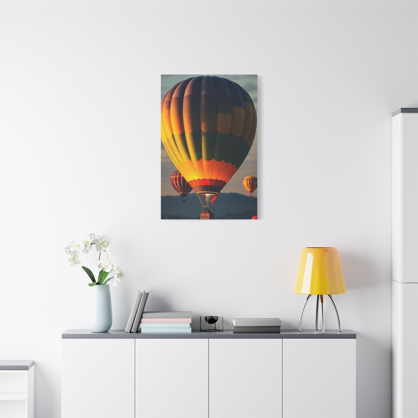 Hot Air Balloon Art Refined Canvas Wall Art & Canvas Print