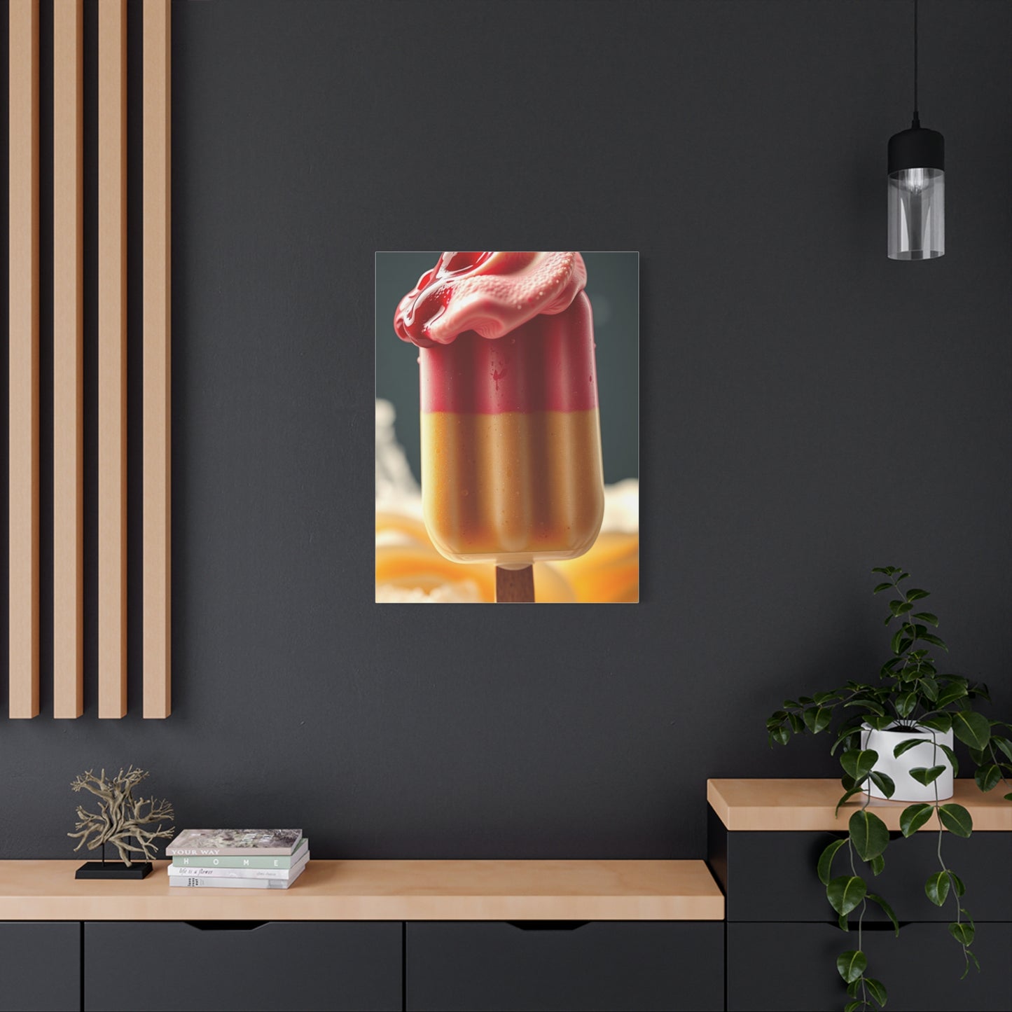 Ice Cream & Popsicle Art Refined Canvas Wall Art & Canvas Print