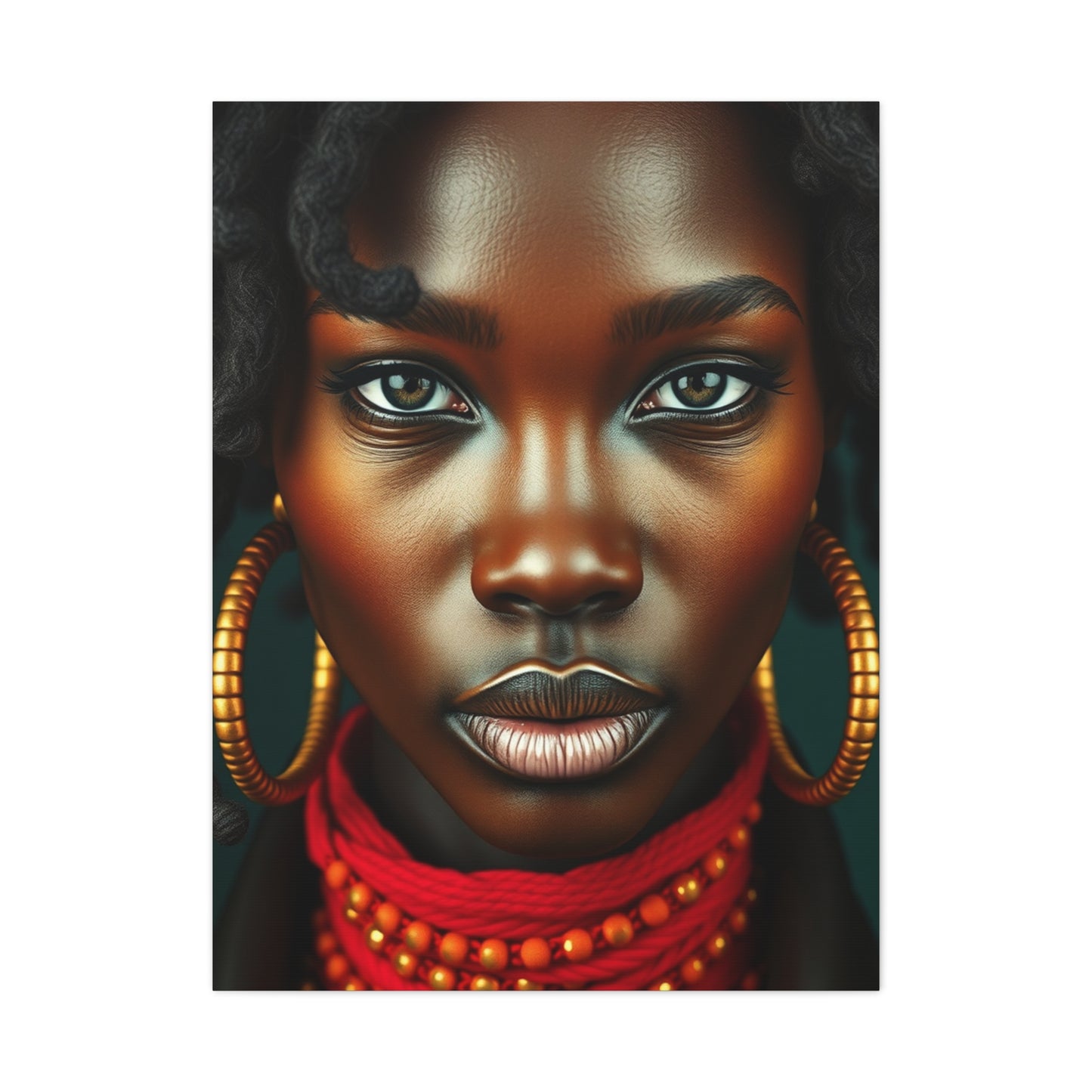 Masterpiece Afrofuturism Art Vision Wall Art & Canvas Print