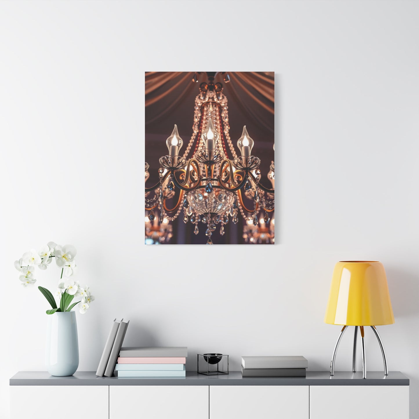Masterpiece Chandelier Art Vision Wall Art & Canvas Print