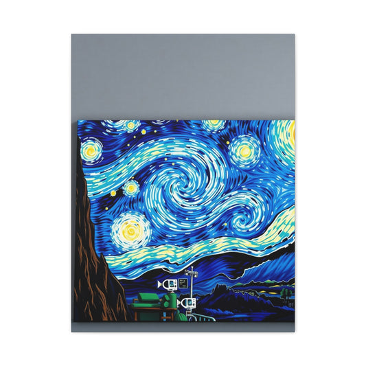 The Starry Night Canvas Art Refined Canvas Wall Art & Canvas Print