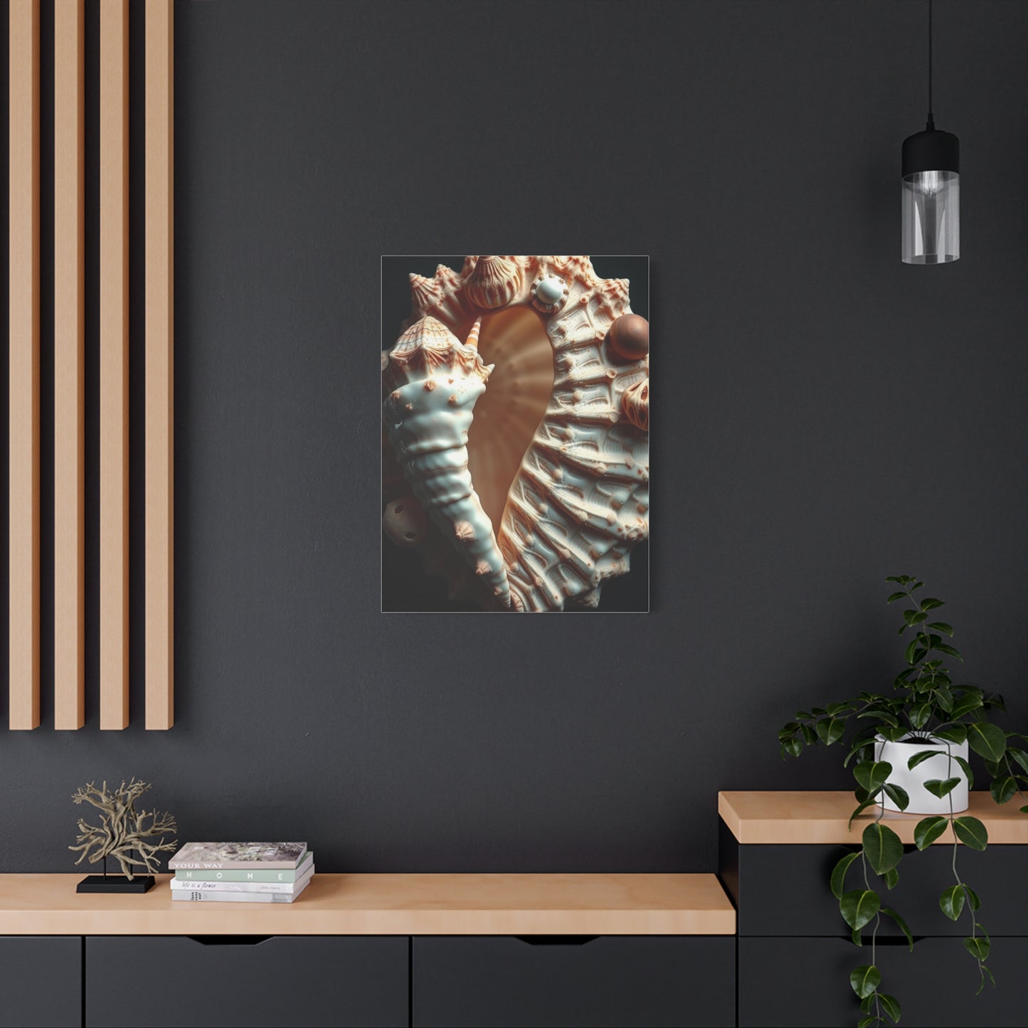 Masterpiece Shells Art Vision Wall Art & Canvas Print