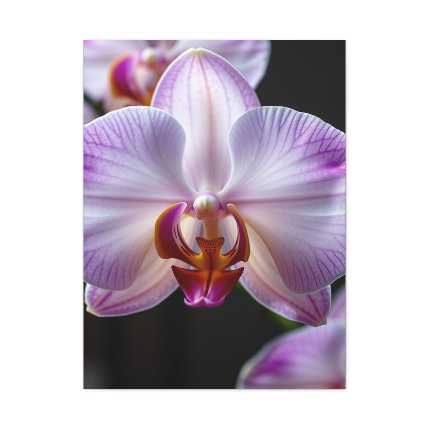 Orchid Flower Art Refined Canvas Wall Art & Canvas Print