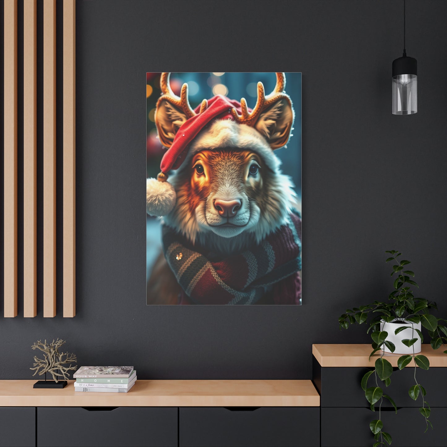 Elite Christmas Animal Art Vision Wall Art & Canvas Print
