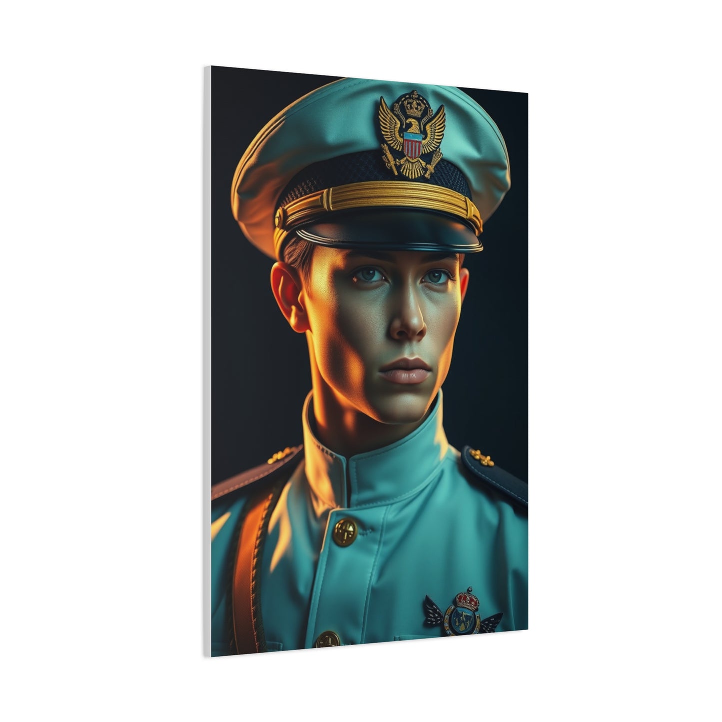 Masterpiece Navy (Military) Art Vision Wall Art & Canvas Print