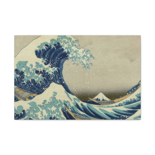 Katsushika Hokusai Mount Fuji Seen Below A Wave At Kanagawa Wall Art & Canvas Prints