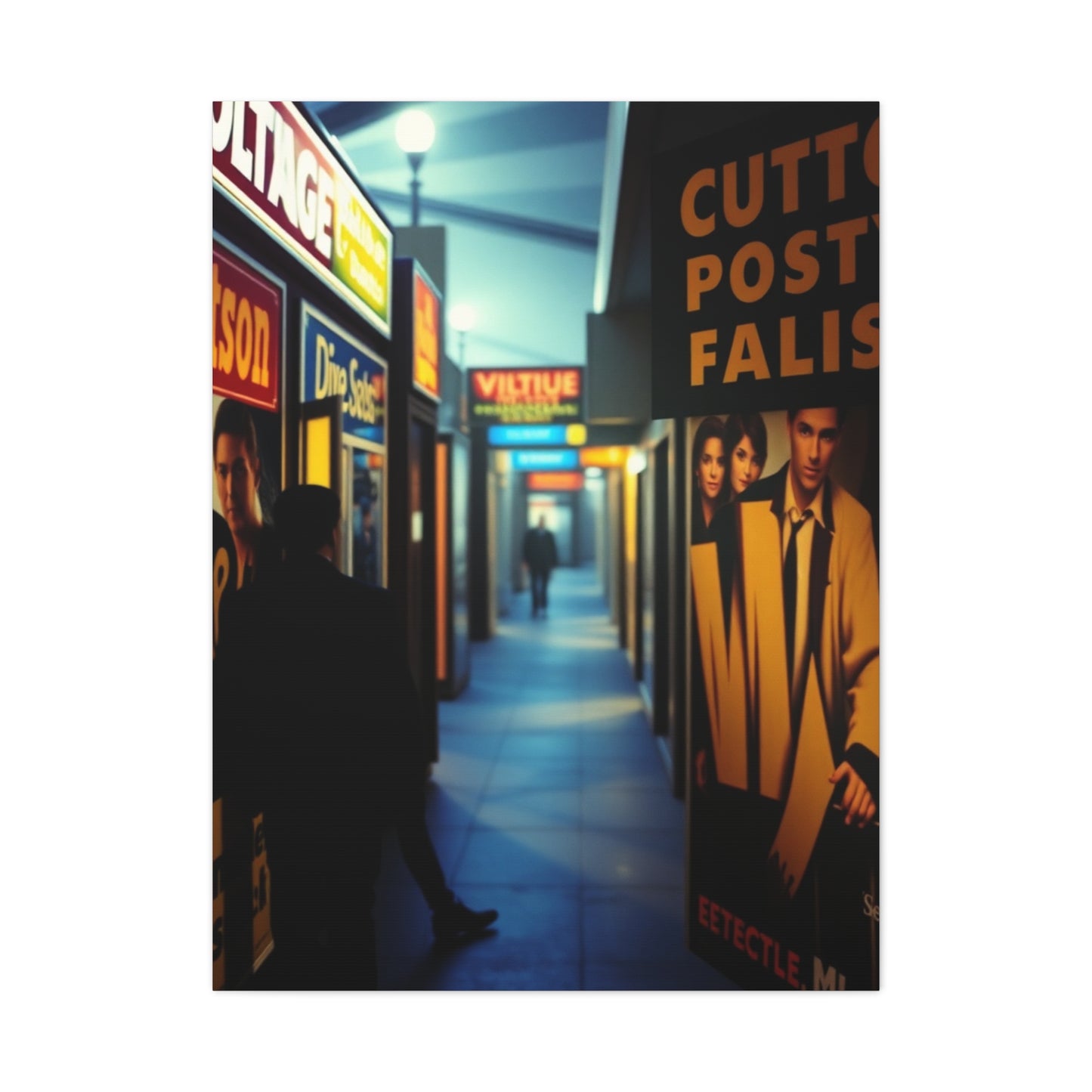 Masterpiece Vintage Movie Posters Art Vision Wall Art & Canvas Print