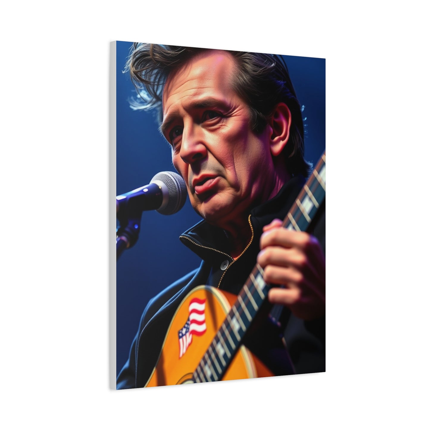 Johnny Cash Art Luxury Canvas Wall Art & Canvas Print