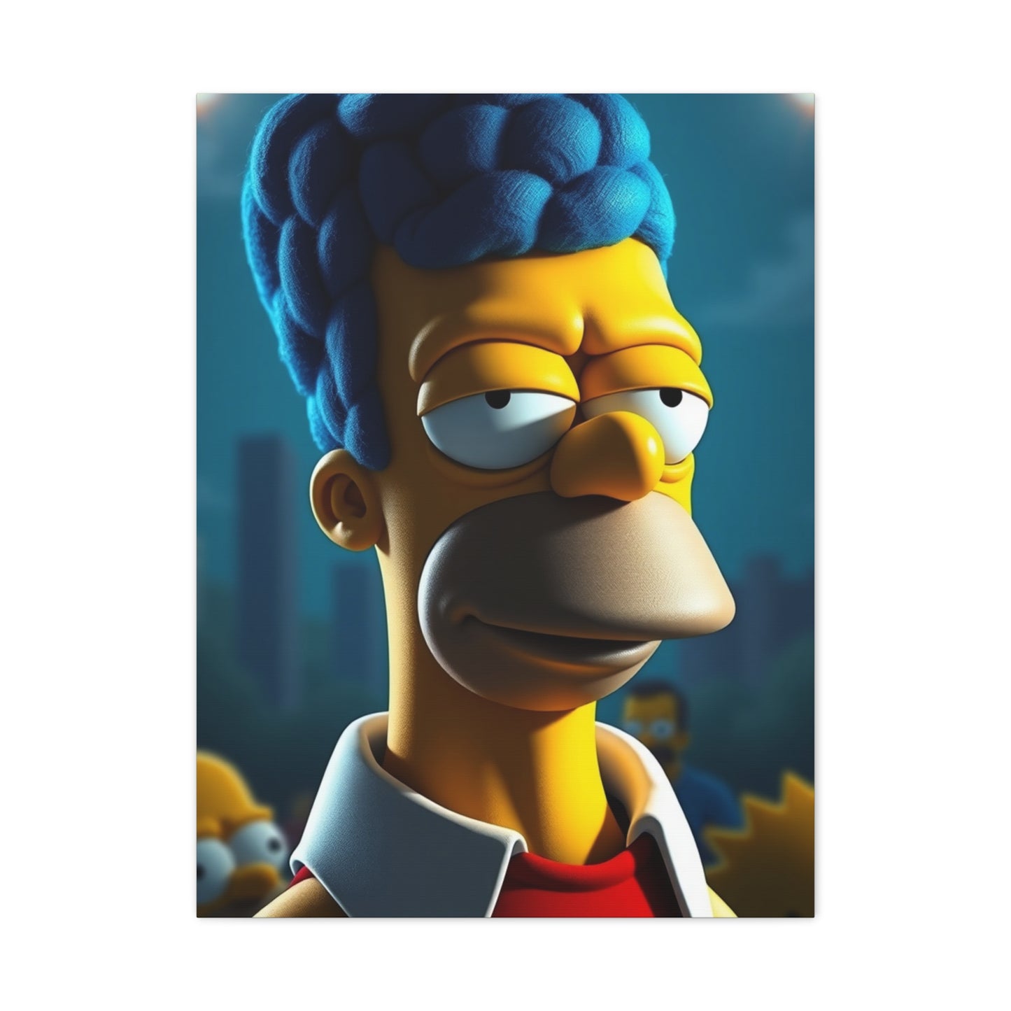 The Simpsons Art Refined Canvas Wall Art & Canvas Print