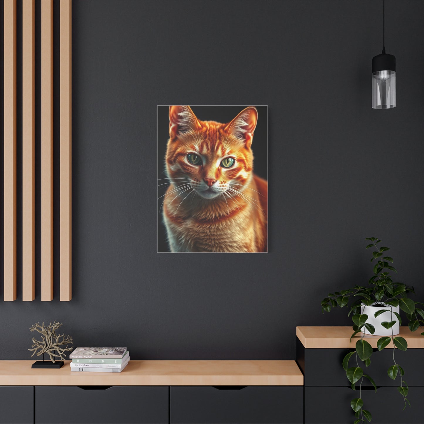 Supreme Orange Cat Art Collection Wall Art & Canvas Print