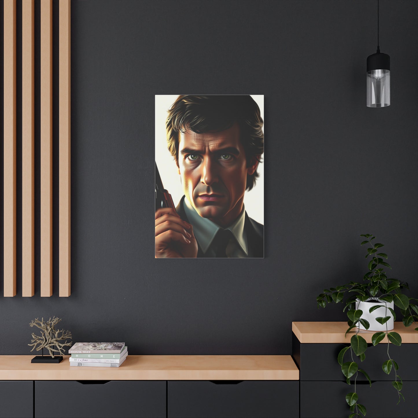 Pulp Fiction Character Art Luxury Canvas Wall Art & Canvas Print