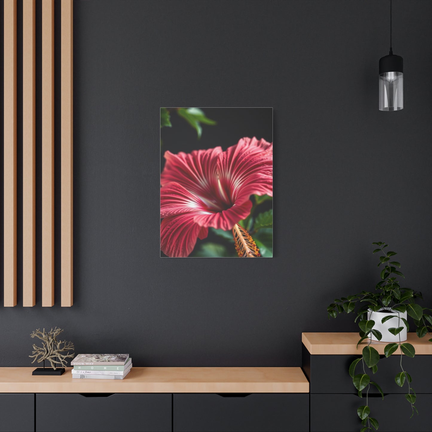 Hibiscus Flower Art Supreme Gallery Wall Art & Canvas Print