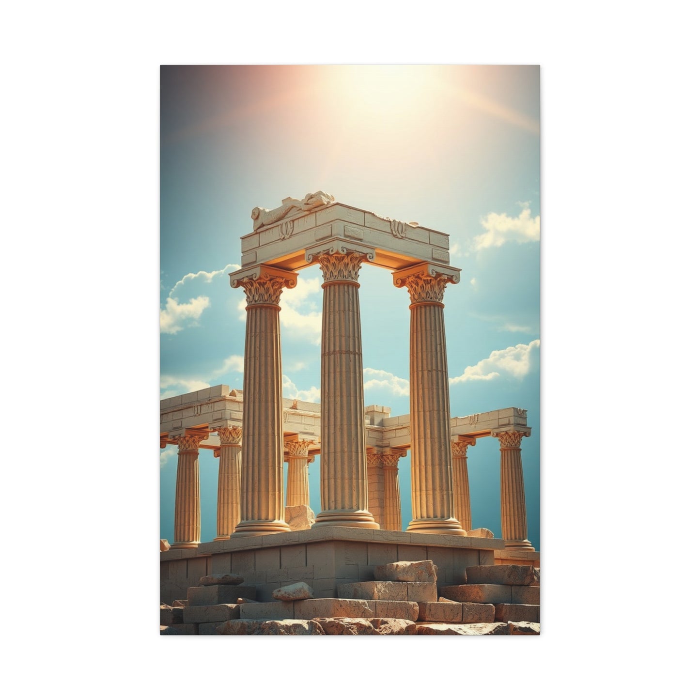 Masterpiece Greek Art Vision Wall Art & Canvas Print