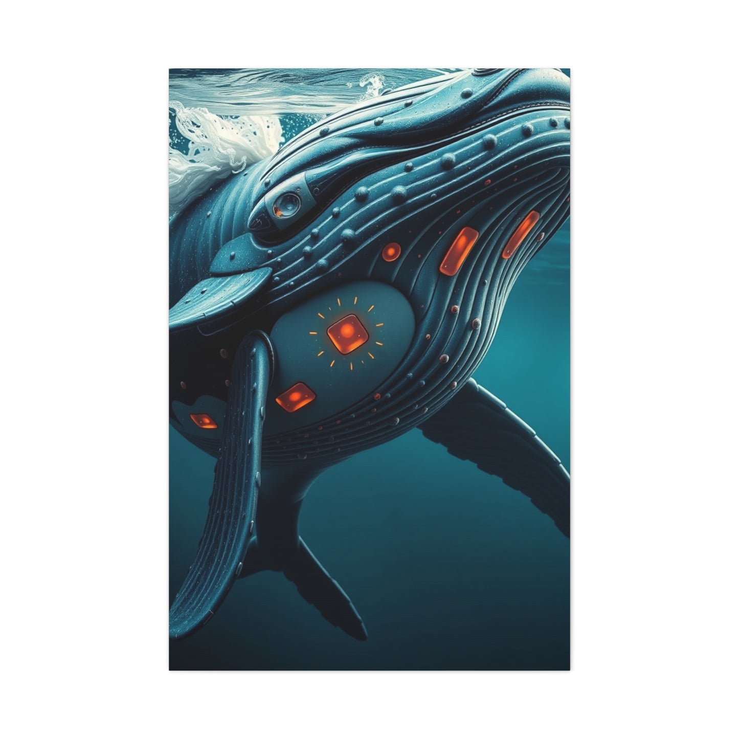 Vision Whale Art Art Wall Art & Canvas Print
