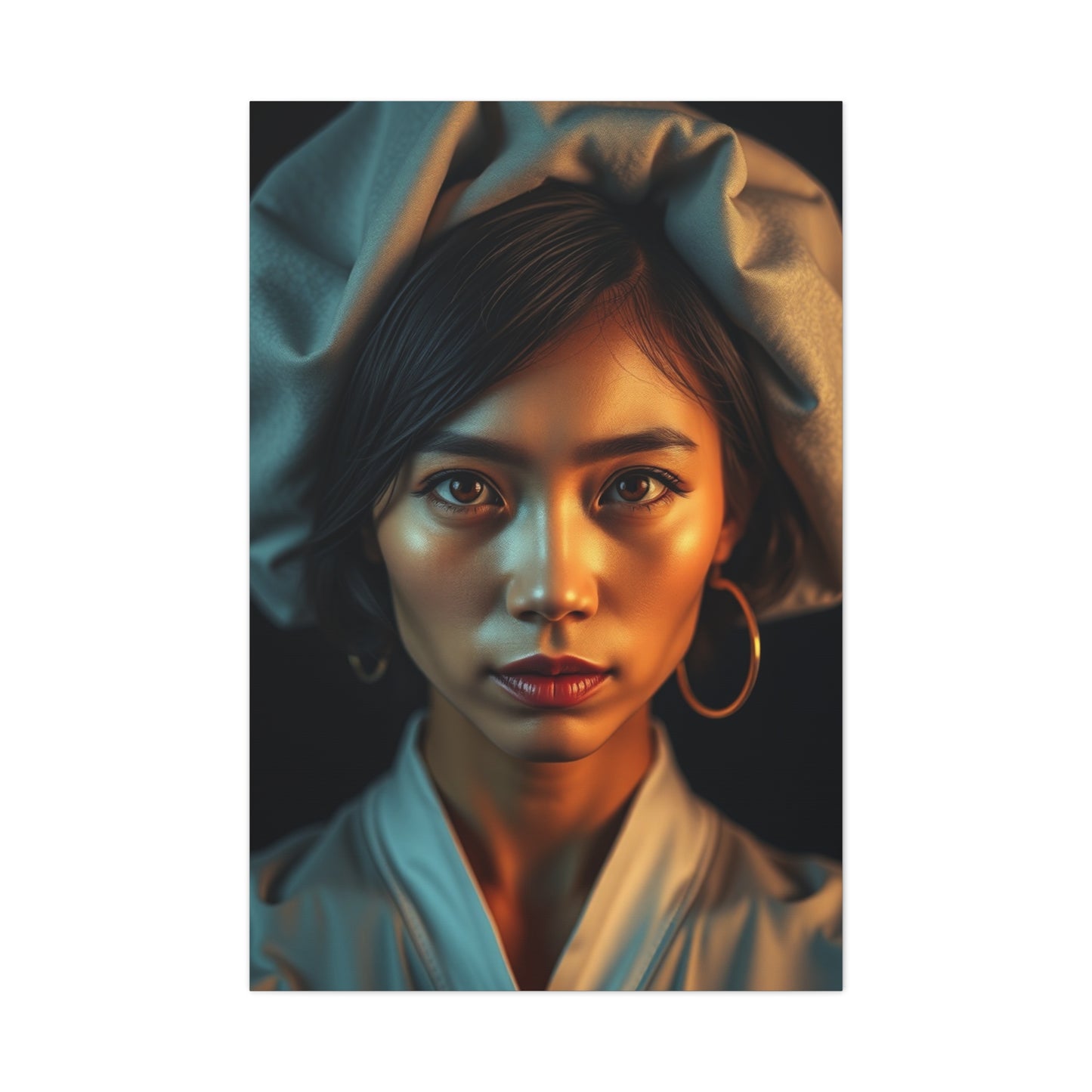 Vision Faceless Portraits Art Art Wall Art & Canvas Print