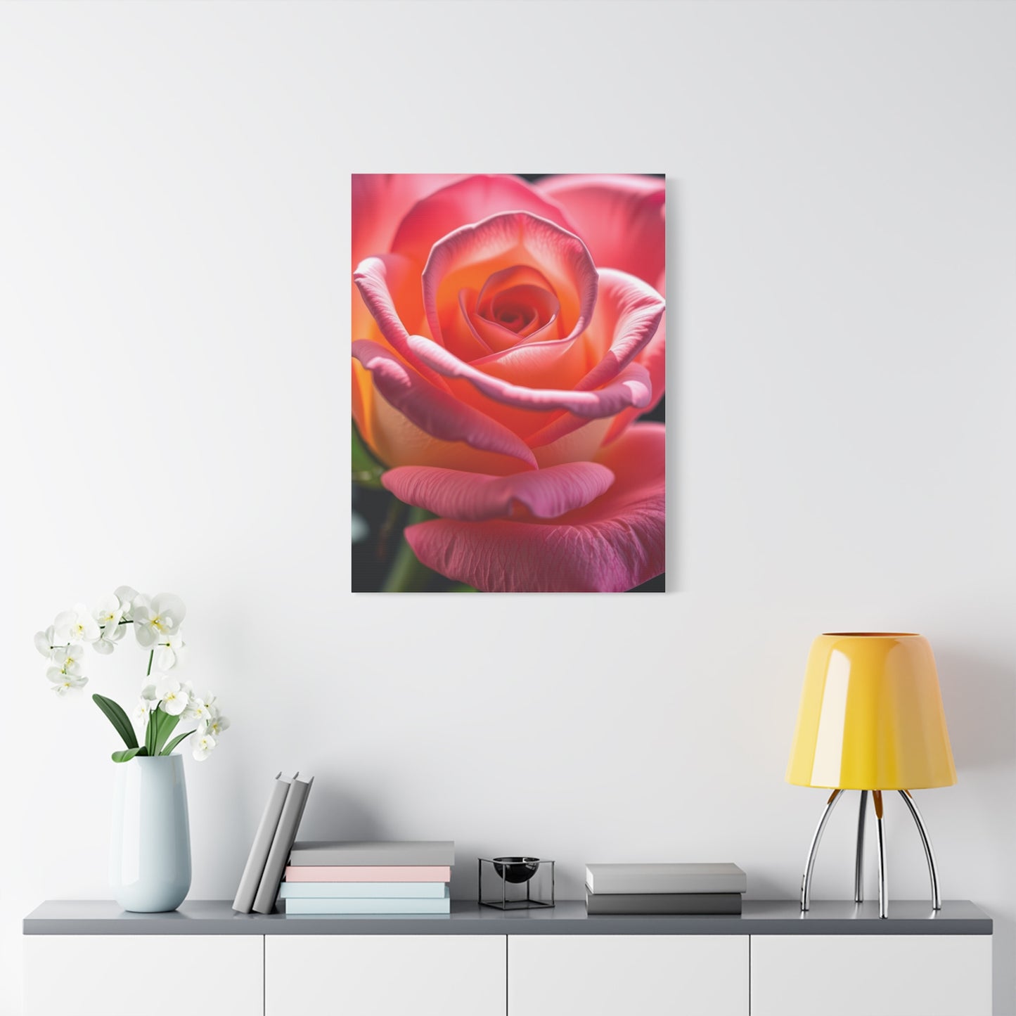 Rose Flower Art Supreme Gallery Wall Art & Canvas Print