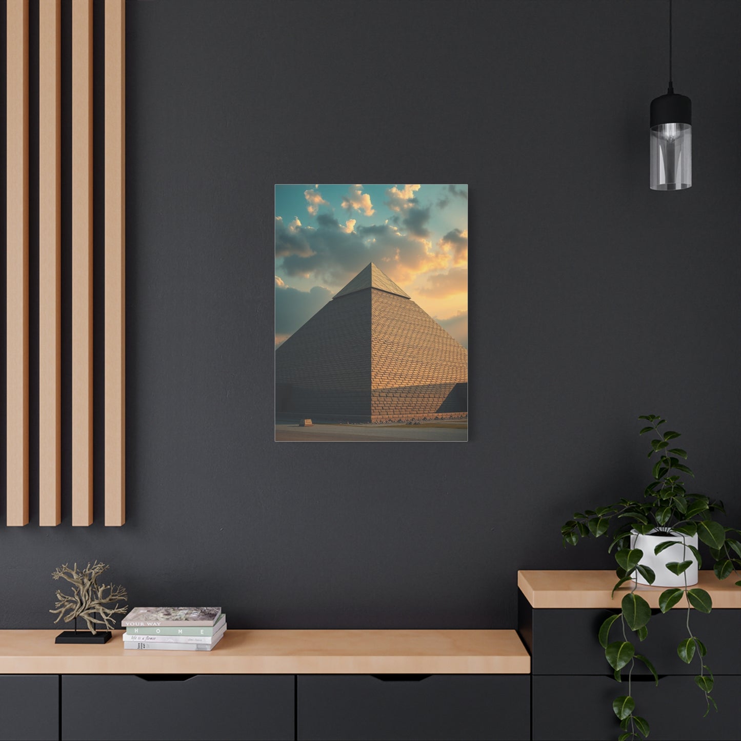 Supreme Pyramid Art Collection Wall Art & Canvas Print