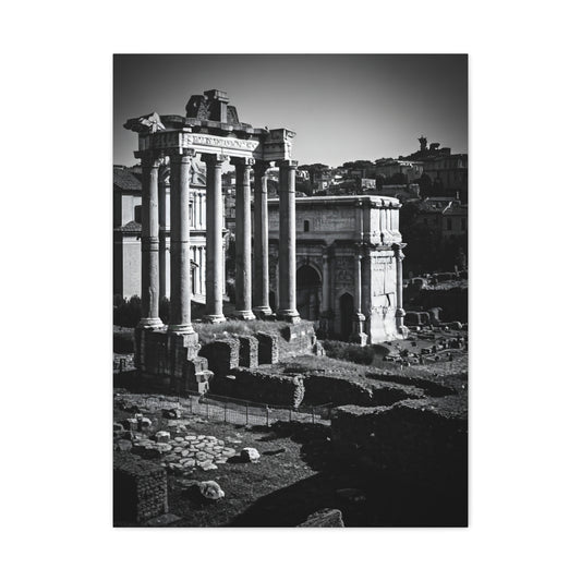 Roman Forum Ruins Architectural Heritage Wall Art & Canvas Prints