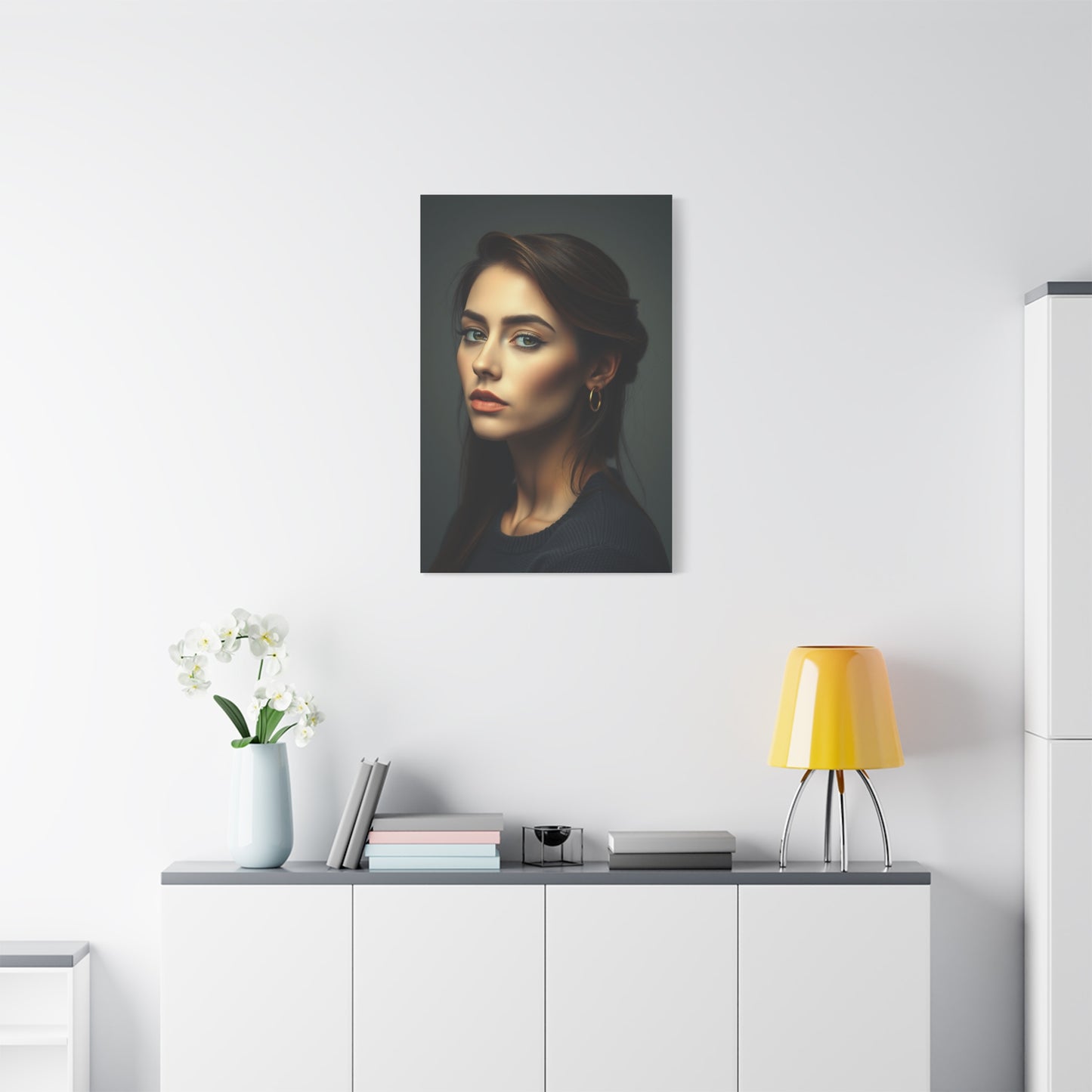 Masterpiece Female Portrait Art Vision Wall Art & Canvas Print