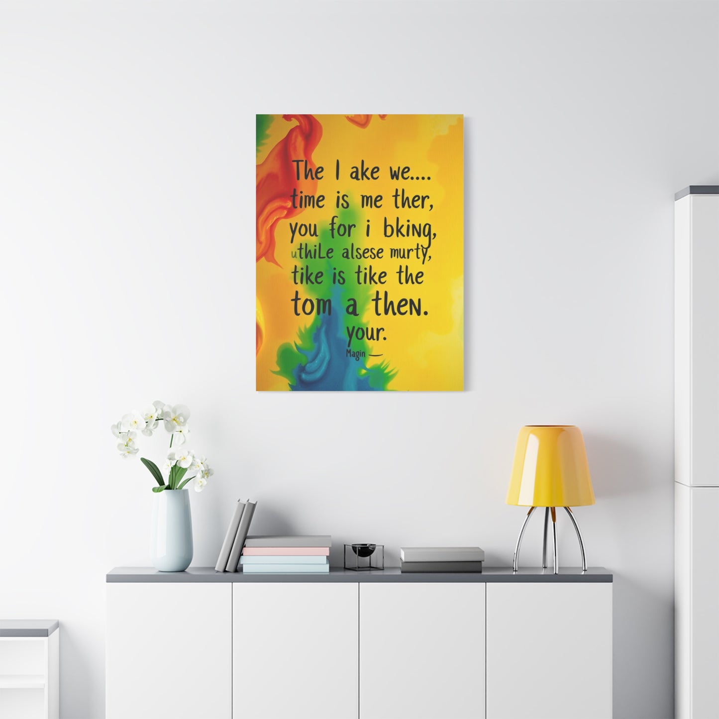 Elite Quotes and Saying Wall Art Vision Wall Art & Canvas Print