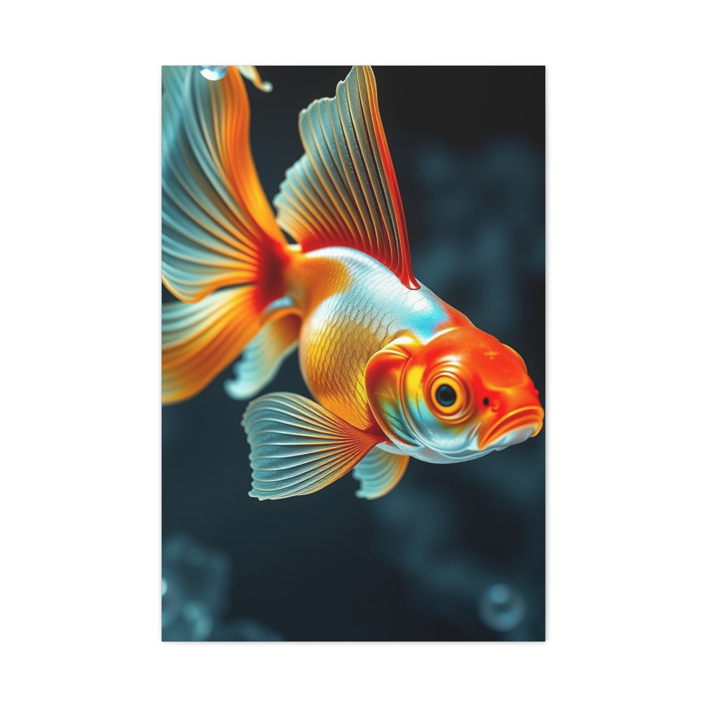 Masterpiece Goldfish Art Vision Wall Art & Canvas Print