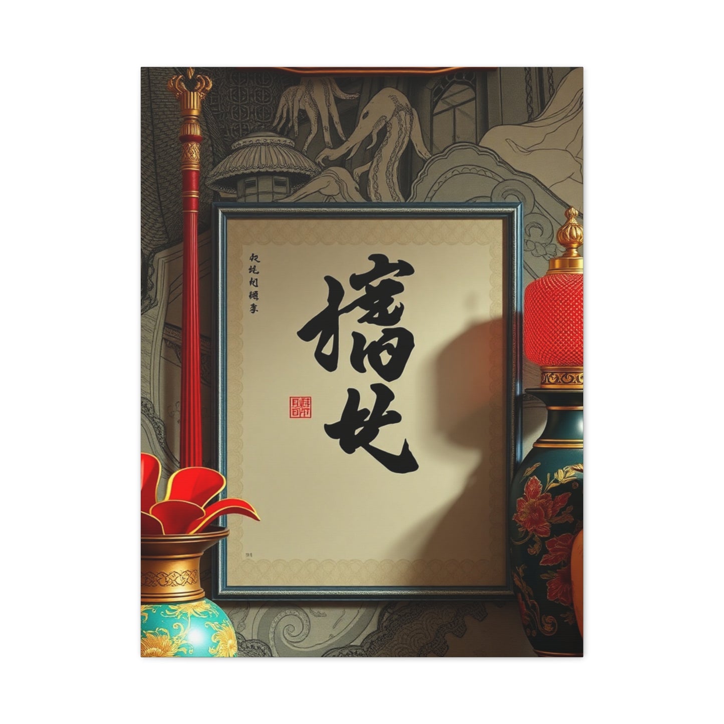 Masterpiece Chinese Decor Art Vision Wall Art & Canvas Print
