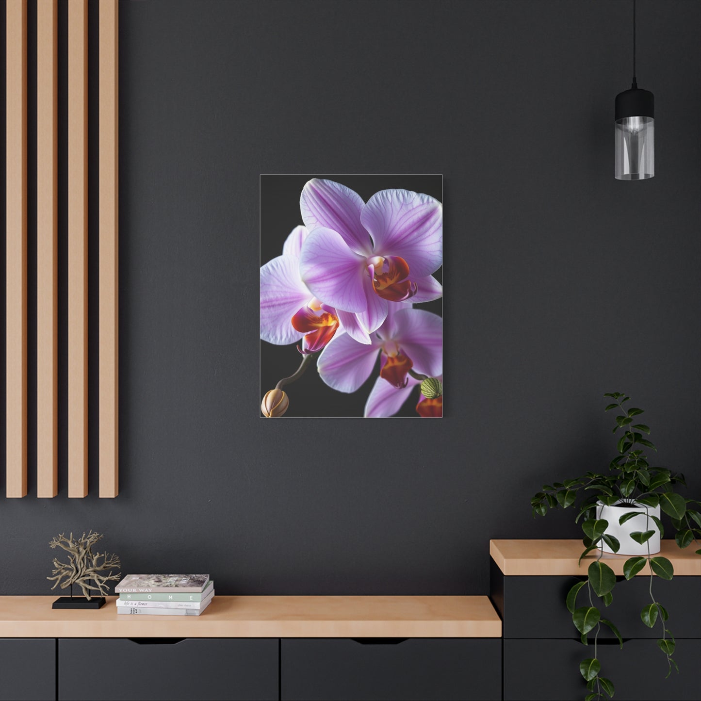Orchid Flower Art Luxury Canvas Wall Art & Canvas Print