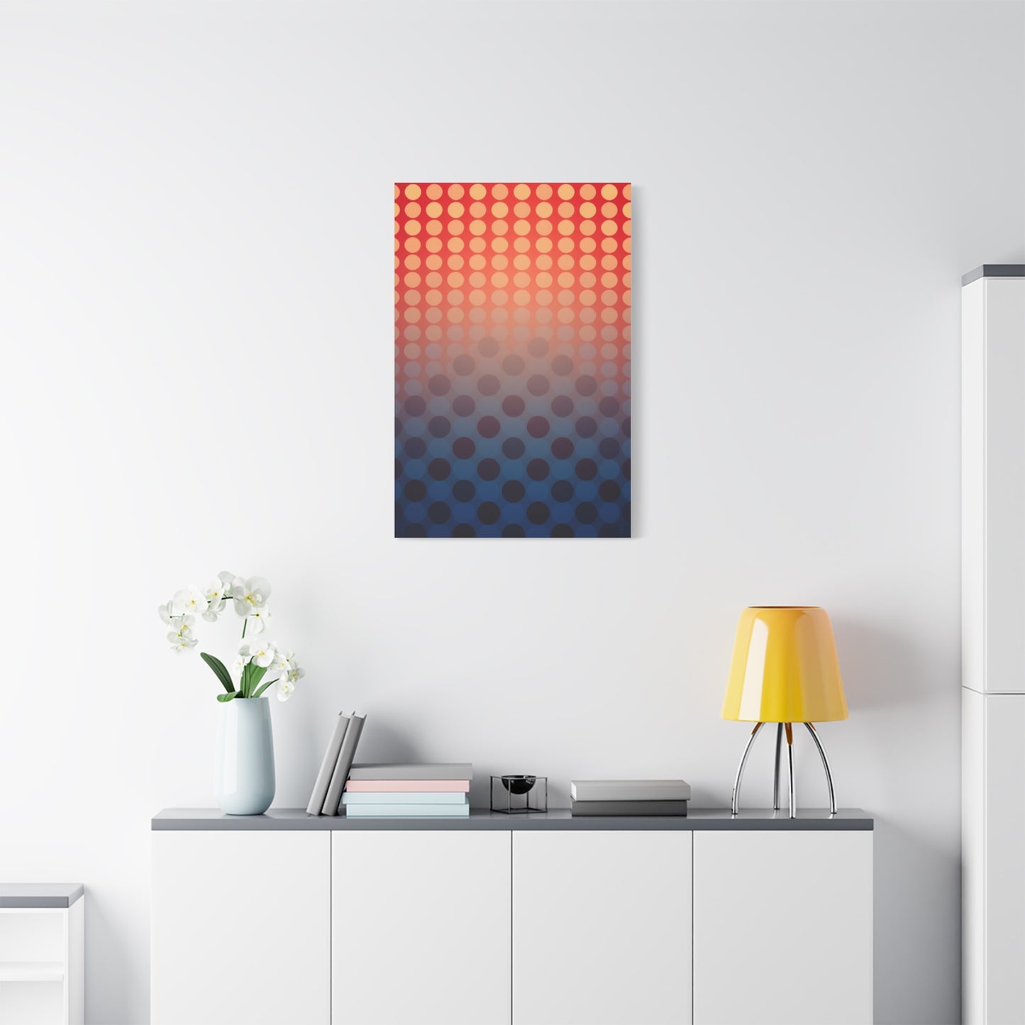 Supreme Polka Dot Pattern Art Collection Wall Art & Canvas Print