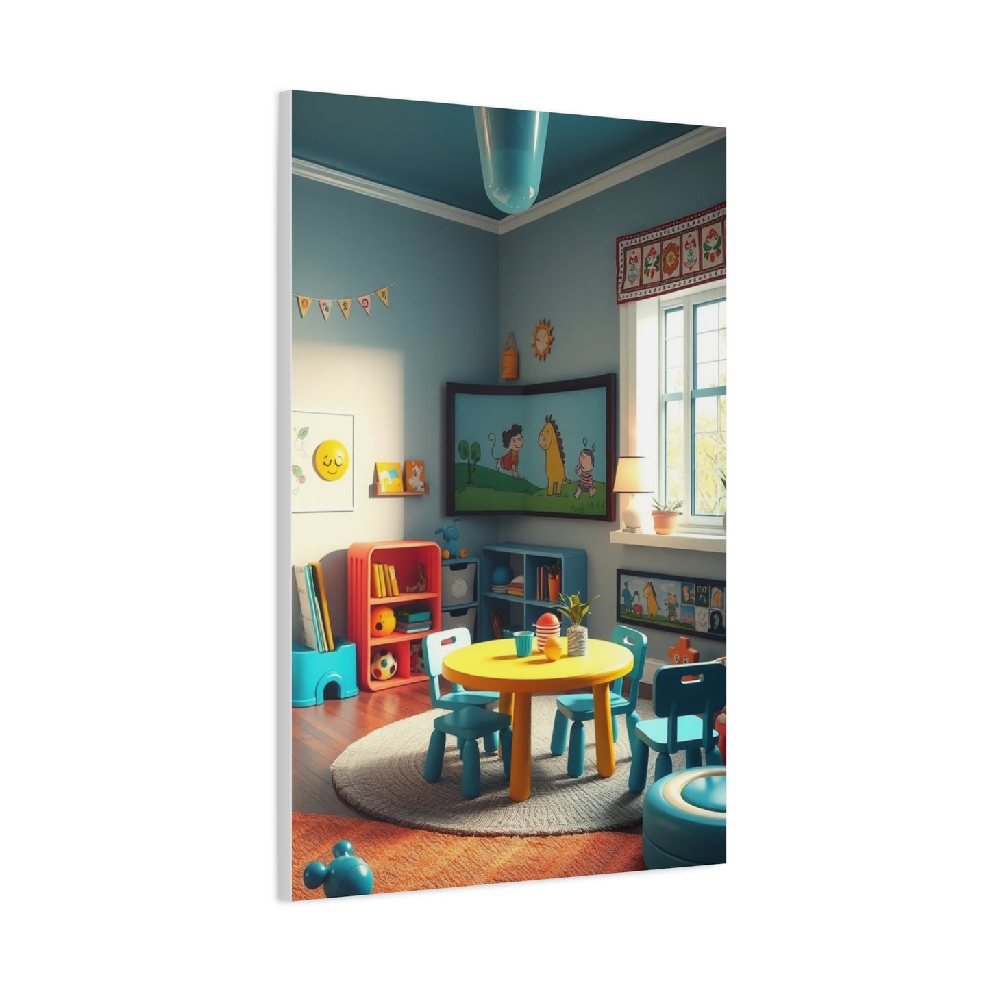 Masterpiece Kids Playroom Art Vision Wall Art & Canvas Print