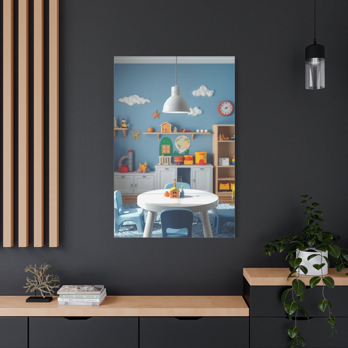 Supreme Kids Playroom Art Collection Wall Art & Canvas Print