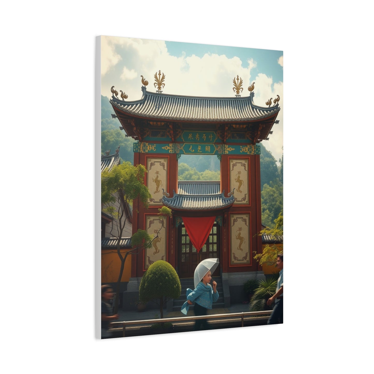 Masterpiece Chinoisere Art Vision Wall Art & Canvas Print