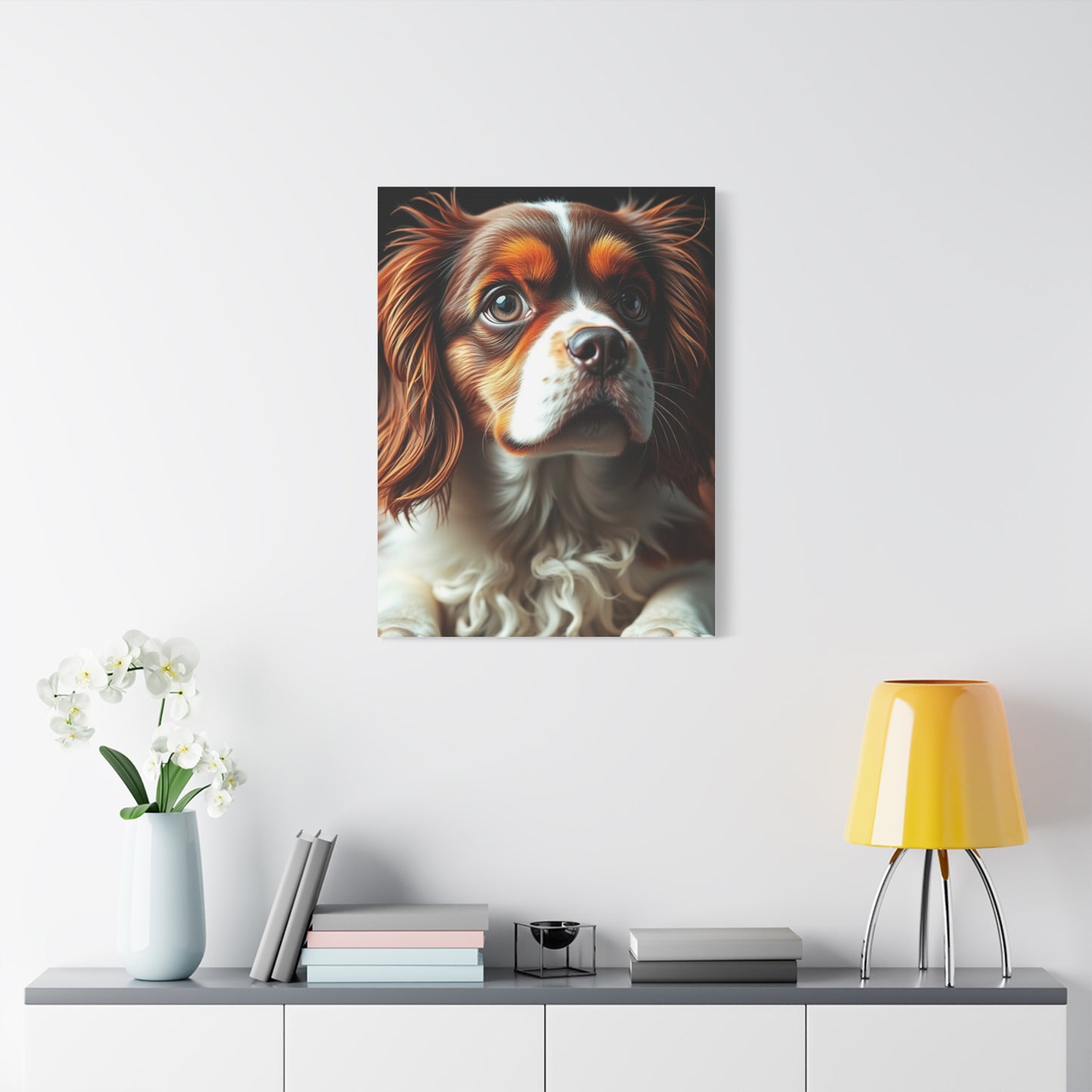 Elite Cavalier King Charles Spaniels Art Vision Wall Art & Canvas Print