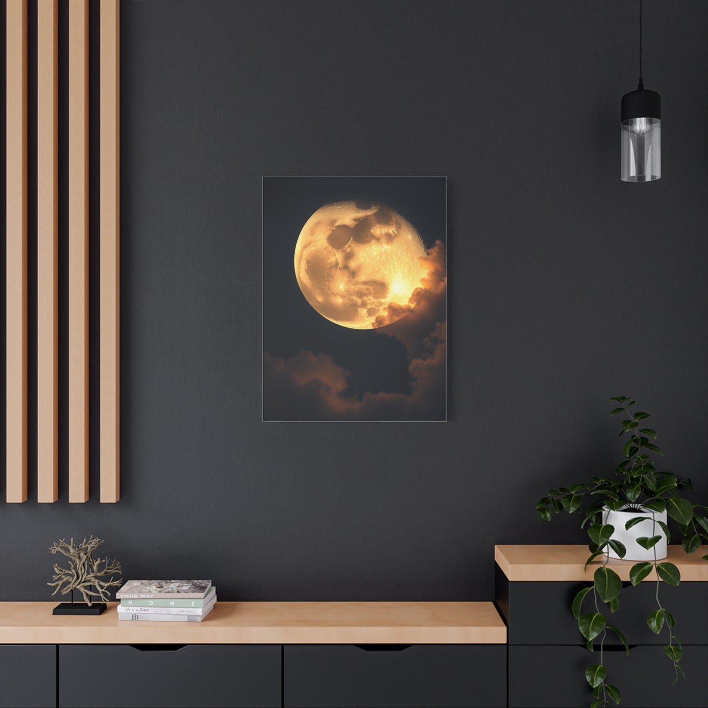 Supreme Crescent Moon Art Collection Wall Art & Canvas Print
