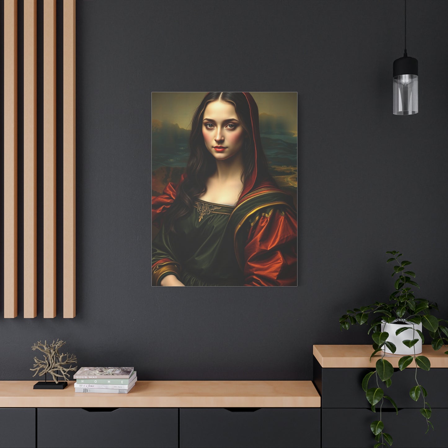 Figural Elegance Canvas