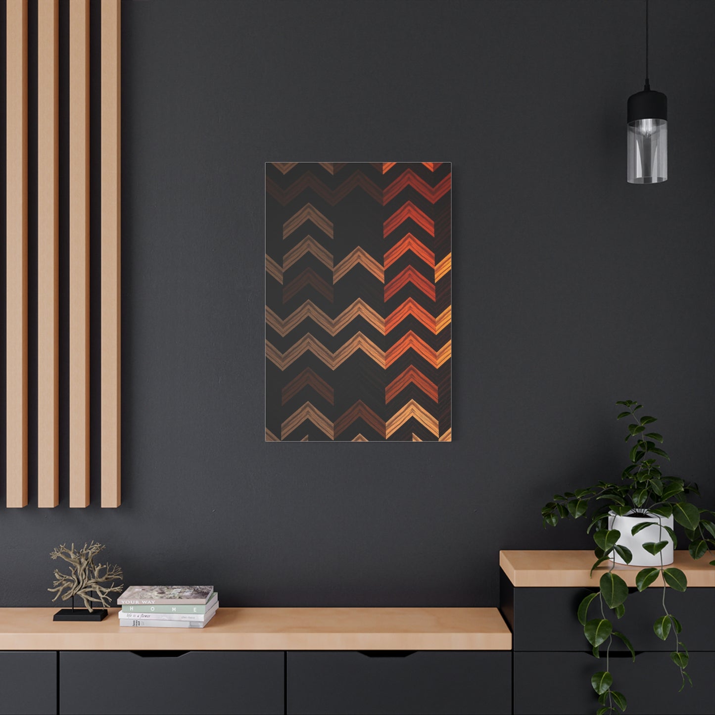 Supreme Chevron Pattern Art Collection Wall Art & Canvas Print