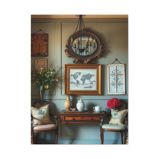 Masterpiece French Country Decor Art Vision Wall Art & Canvas Print