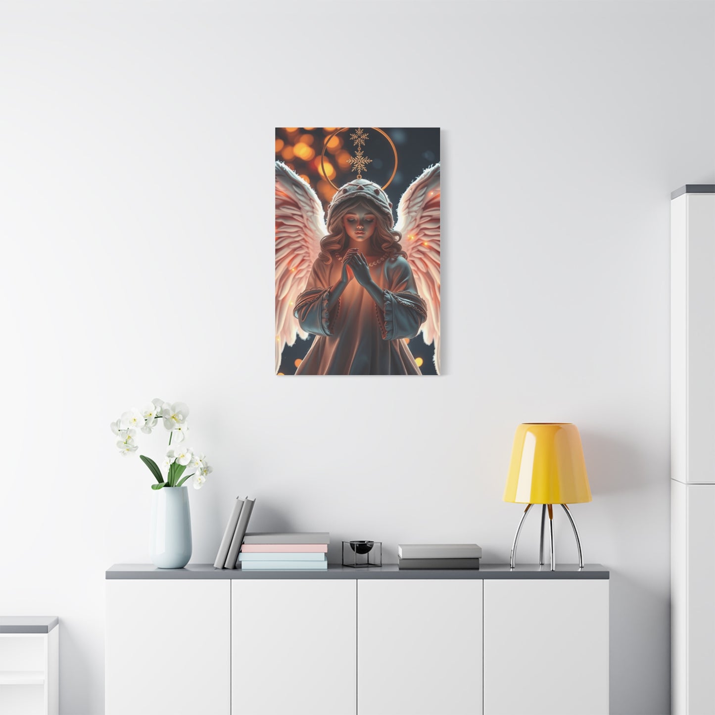 Supreme Christmas Angel Art Collection Wall Art & Canvas Print