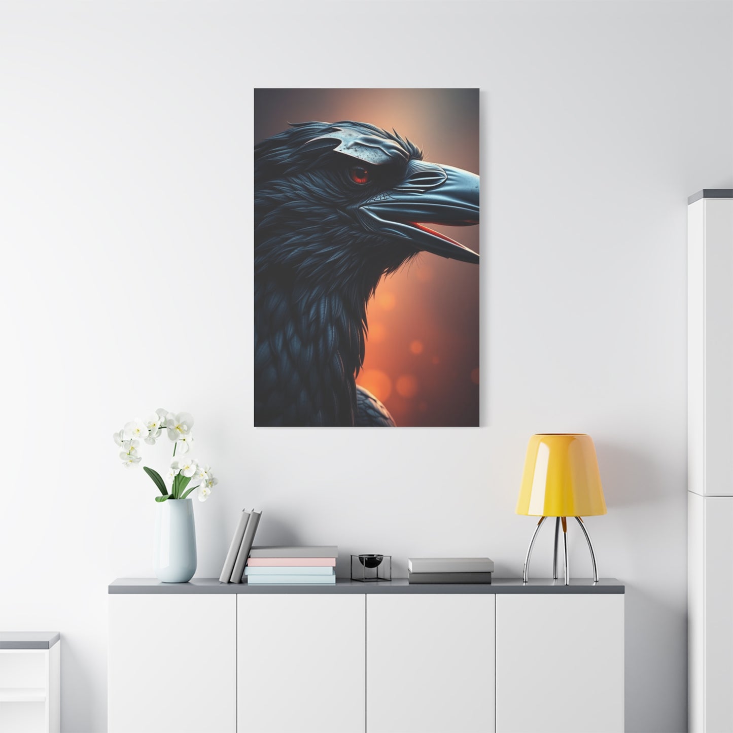 Supreme Crow Art Collection Wall Art & Canvas Print