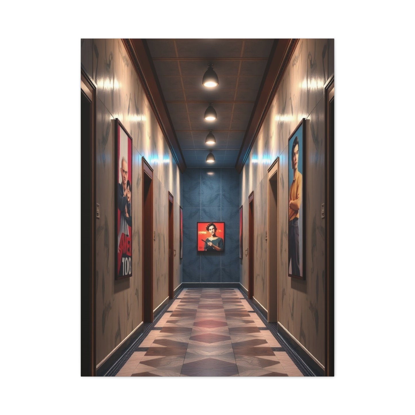Hallway Art Luxury Canvas Wall Art & Canvas Print