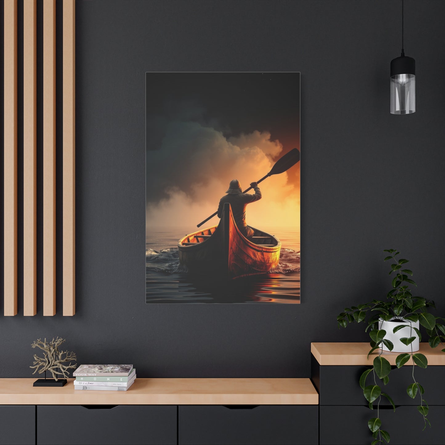 Vision Canoe Art Art Wall Art & Canvas Print