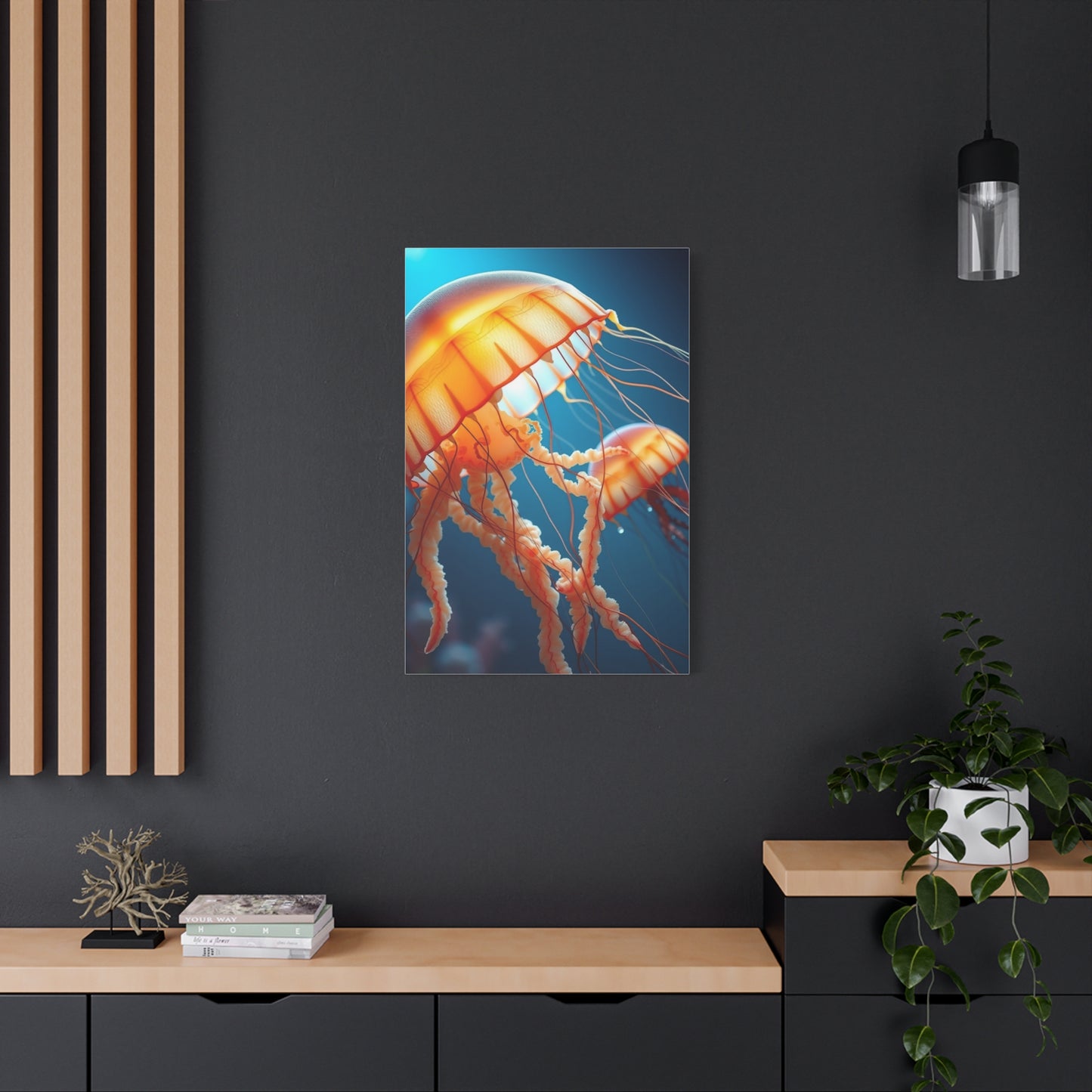 Masterpiece Jellyfish Art Vision Wall Art & Canvas Print