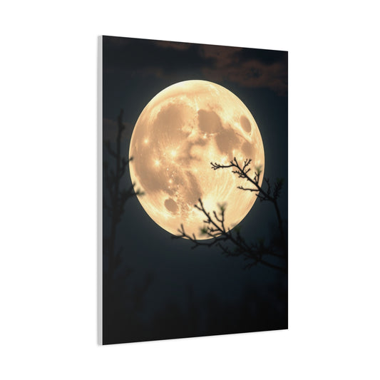 Elite Full Moon Art Vision Wall Art & Canvas Print