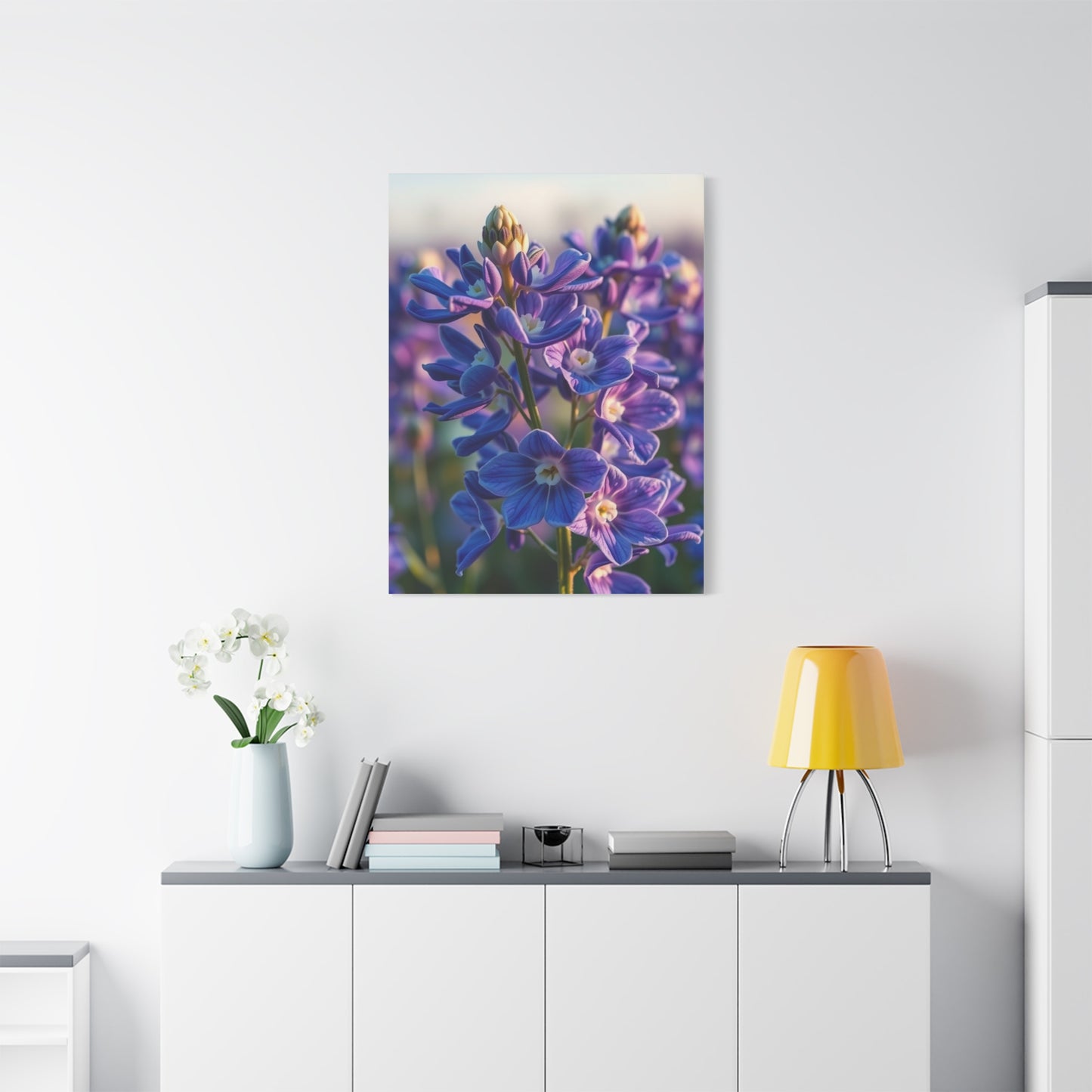 Supreme Bluebonnet Flower Art Collection Wall Art & Canvas Print